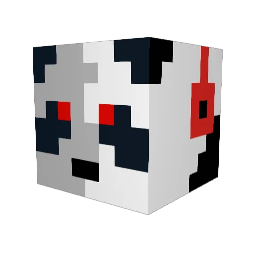leamers1234 Minecraft avatar head, 3D render
