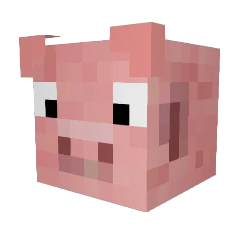 leandoer27 Minecraft avatar head, 3D render