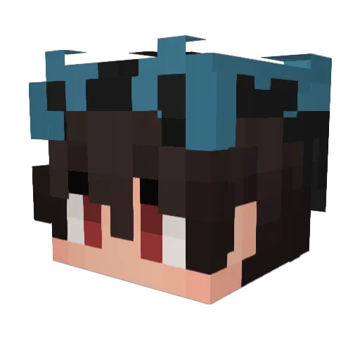 leandro472 Minecraft avatar head, 3D render