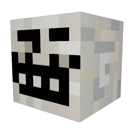 leandrof100 Minecraft avatar head, 3D render