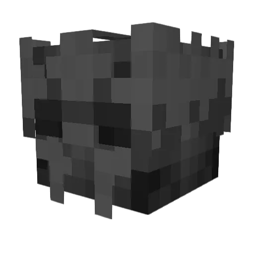 leandrotfl Minecraft avatar head, 3D render