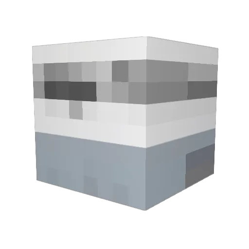 leanlover69420 Minecraft avatar head, 3D render