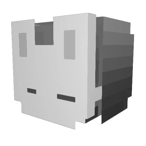 leann_7 Minecraft avatar head, 3D render