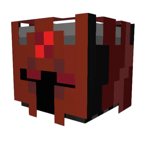 leapingnight76 Minecraft avatar head, 3D render
