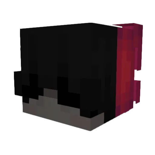 learsss Minecraft avatar head, 3D render