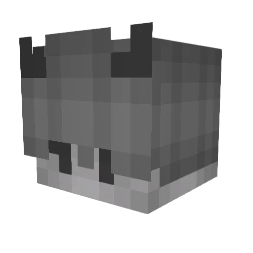 leavingyoualone Minecraft avatar head, 3D render