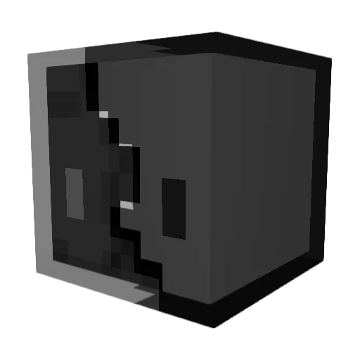 leba36 Minecraft avatar head, 3D render