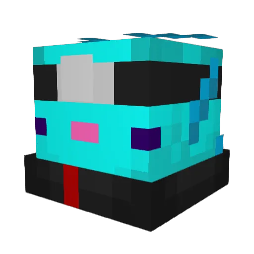 lebg2999 Minecraft avatar head, 3D render