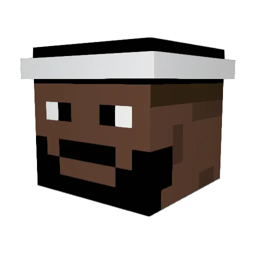 lebron5778 Minecraft avatar head, 3D render