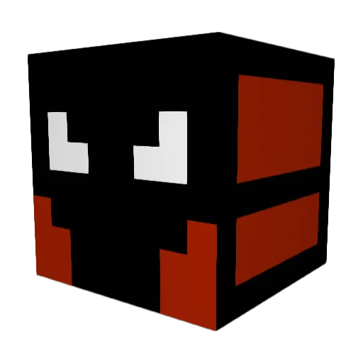 lebronscreeper3 Minecraft avatar head, 3D render
