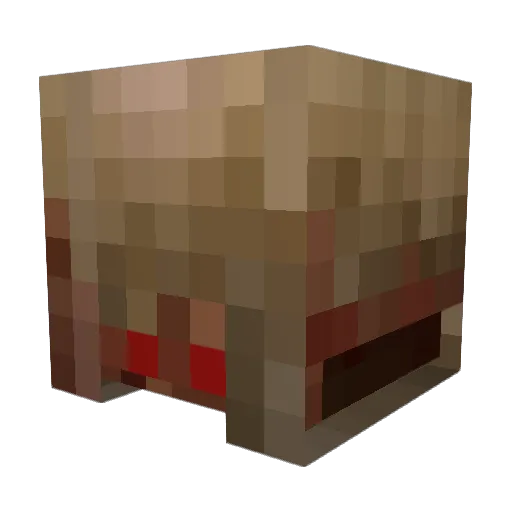 lecopo06 Minecraft avatar head, 3D render