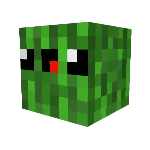lecornich0n Minecraft avatar head, 3D render