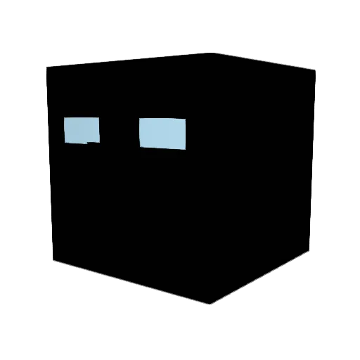 ledbylucifer Minecraft avatar head, 3D render