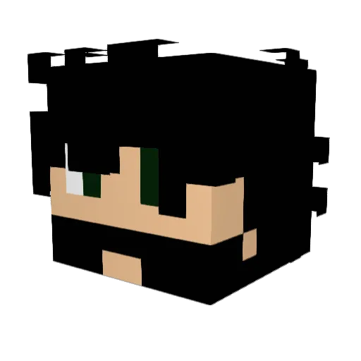 ledotabl Minecraft avatar head, 3D render