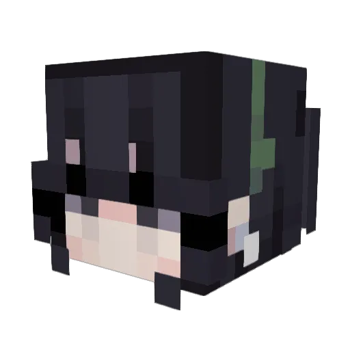 lee_seohyun Minecraft avatar head, 3D render