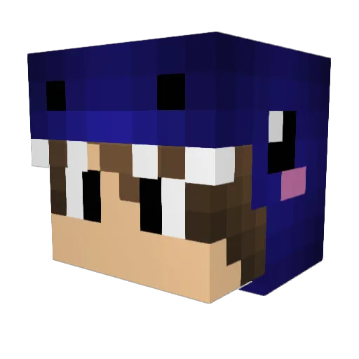 lee_taegyeong Minecraft avatar head, 3D render