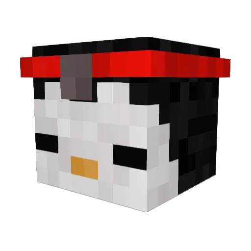 leec7007 Minecraft avatar head, 3D render