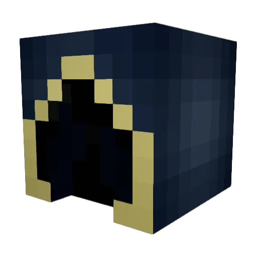 leechaani Minecraft avatar head, 3D render