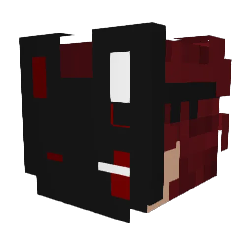 leedj3629 Minecraft avatar head, 3D render