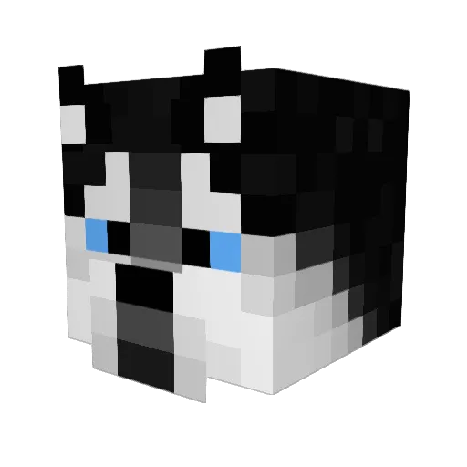 leedu0502 Minecraft avatar head, 3D render