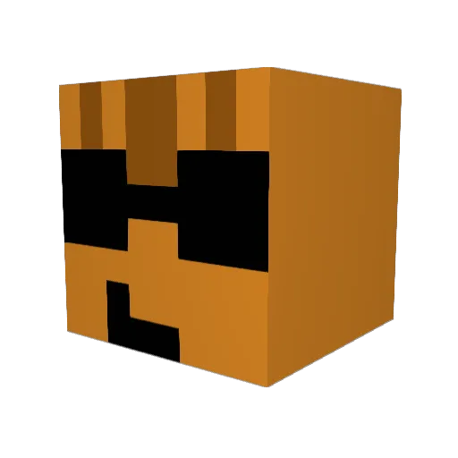 leefki Minecraft avatar head, 3D render