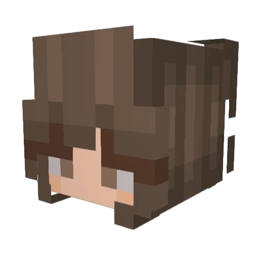 leefreecss Minecraft avatar head, 3D render