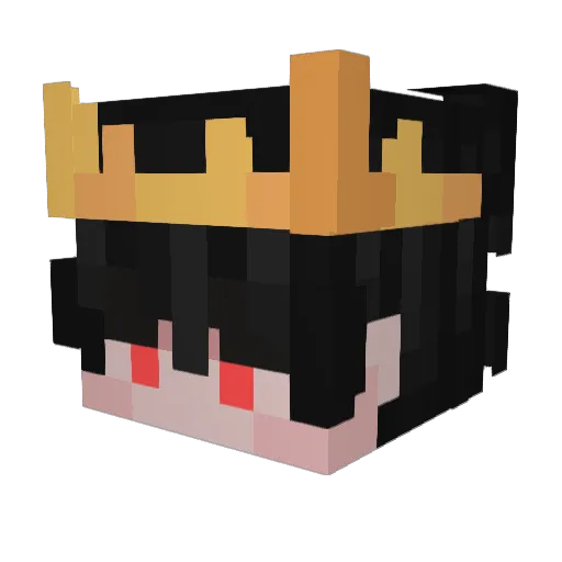 leegitay Minecraft avatar head, 3D render