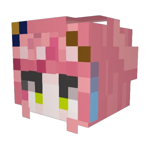 leegun0909 Minecraft avatar head, 3D render