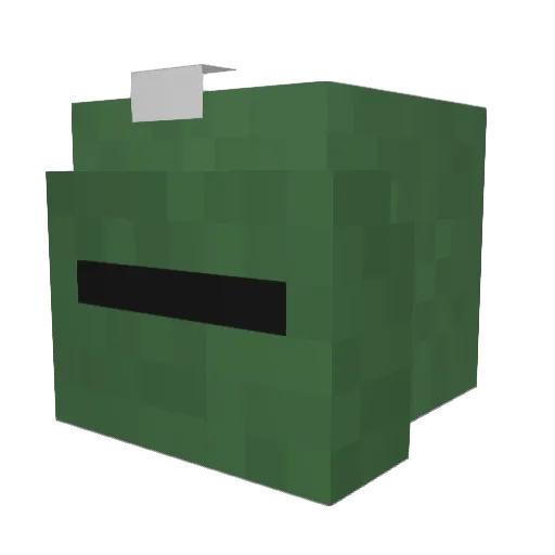 leehm2902 Minecraft avatar head, 3D render