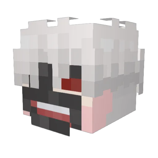 leejk101 Minecraft avatar head, 3D render