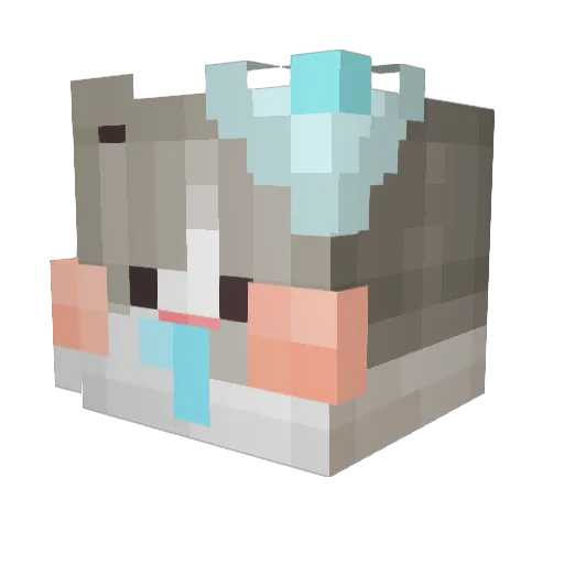 leejw2060 Minecraft avatar head, 3D render