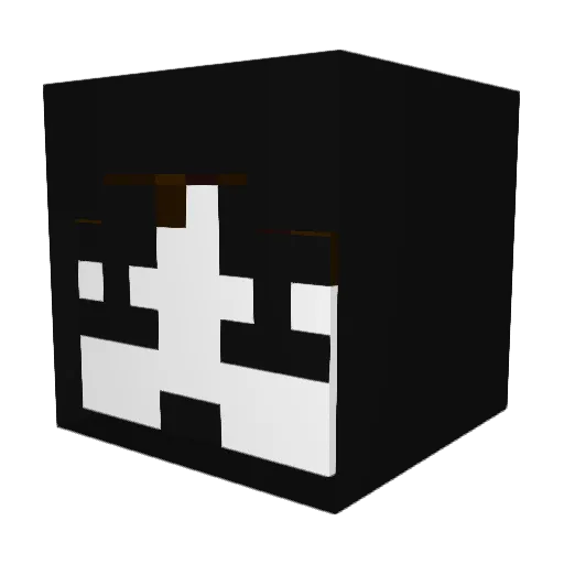 leeleelooloolah Minecraft avatar head, 3D render