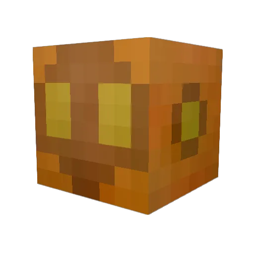 leeleepud Minecraft avatar head, 3D render