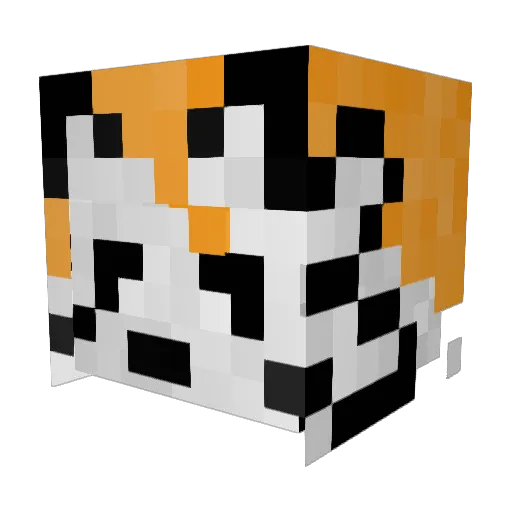 leeleeuhhh Minecraft avatar head, 3D render