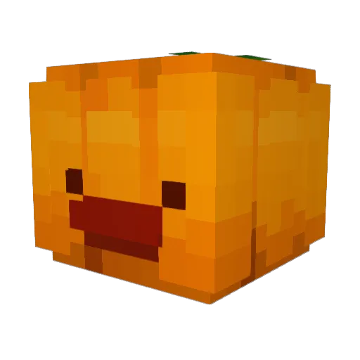 leelolo Minecraft avatar head, 3D render