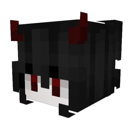 leelover Minecraft avatar head, 3D render