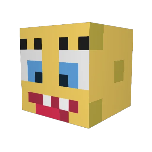 leewntsrvnge Minecraft avatar head, 3D render