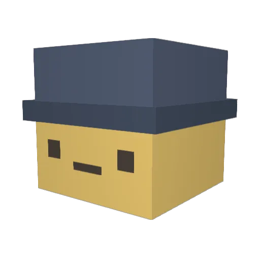 leewooju0715 Minecraft avatar head, 3D render