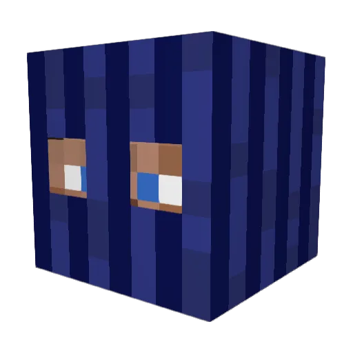 lefugitif93 Minecraft avatar head, 3D render
