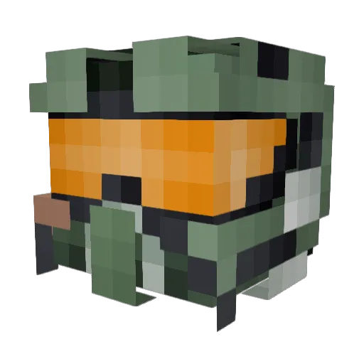 legeekdu36 Minecraft avatar head, 3D render