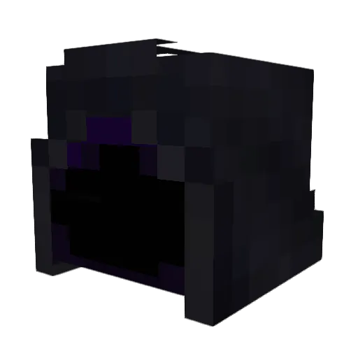 legendapokemonu Minecraft avatar head, 3D render