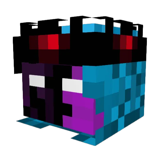 legendary111hhh Minecraft avatar head, 3D render