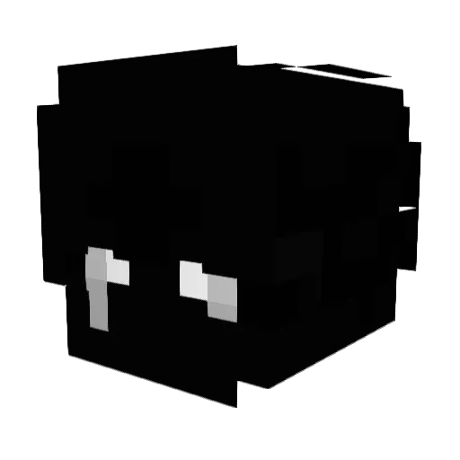 legenddanger Minecraft avatar head, 3D render