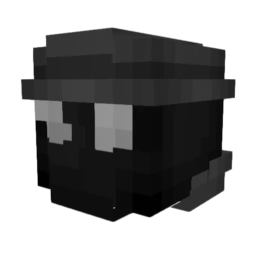 legendeli130 Minecraft avatar head, 3D render