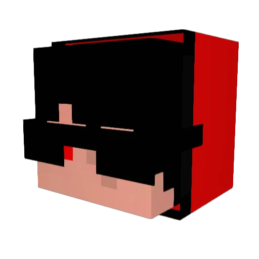 legendgb33 Minecraft avatar head, 3D render