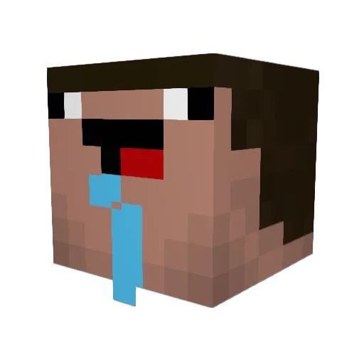 legit_hetland04 Minecraft avatar head, 3D render