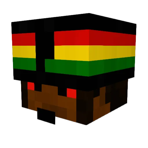 legitsascha Minecraft avatar head, 3D render