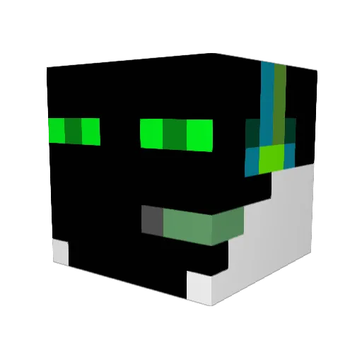 lego8365 Minecraft avatar head, 3D render