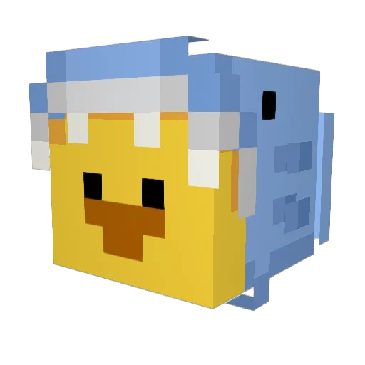 lego_architect3 Minecraft avatar head, 3D render