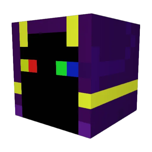 lego_sweat Minecraft avatar head, 3D render